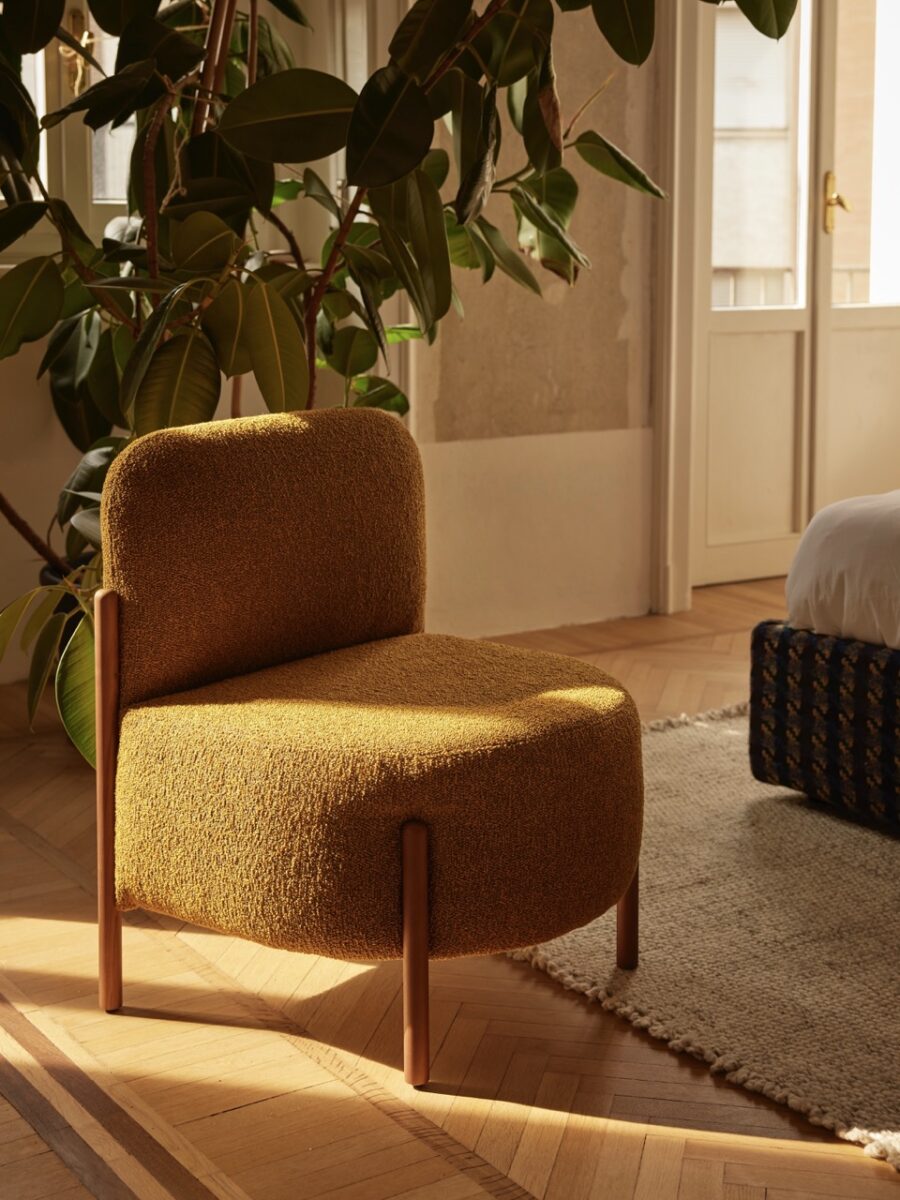 Bolzan-Flag poltrona-gialla